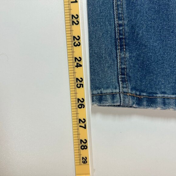 Refuge Denim Mom Jeans Distressed High Waist Blue | Size 7 - Picture 10 of 11